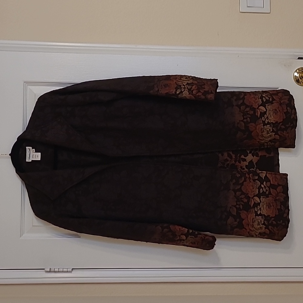 Coldwater Creek Long Duster/Jacket Size S